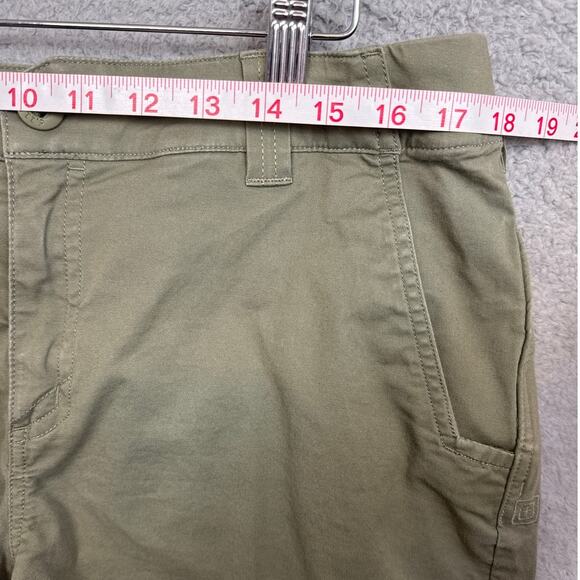 5.11 Tactical Womens Eden Shorts 5" Inseam Army Green SZ 12 Gorpcore Performance - Picture 5 of 11